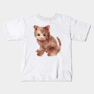 Messy Kitten Kids T-Shirt